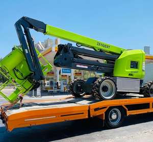 รถกระเช้าไฟฟ้าแบบข้อต่ออเนกประสงค์ ZA16JERT - ระบบขับเคลื่อน 4 ล้อ พร้อมความมั่นคงและการยืดหดแบบยืดไสลด์ สำหรับการทำงานในพื้นที่ห่างไกล - Product Image 2