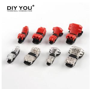 I/T Loại Mà Không Tước Nhanh Splice Dây Nối Scotch Khóa Uốn Thiết Bị Đầu Cuối Cho 22-18AWG LED Strip Xe Kết Nối Âm Thanh - Product Image 2