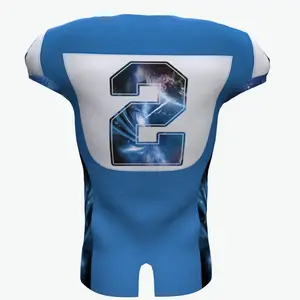 Jerseys Blank American Football Jerseys Wholesale 7v7 Football Sublimated Uniform Manufacturers Blank Youth Football Jerseys