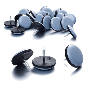 Patins de déménagement réutilisables de haute qualité, en feutre, pour meubles, glissières pour chaises, vis de glissement pour pieds de meubles - Product Image 3