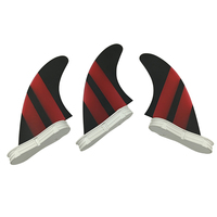 Ailerons de planche de surf en fibre de verre UPSURF FCS2 Fin G3/G5/G7, ensemble de trois ailerons Thruster, ailerons de surf personnalisés