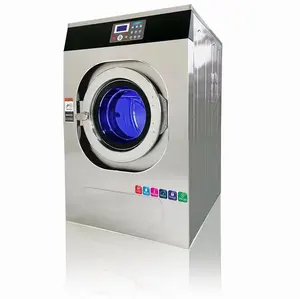 Machine à laver automatique, vente en gros, équipement professionnel pour le linge, modèle 2021 SS 304