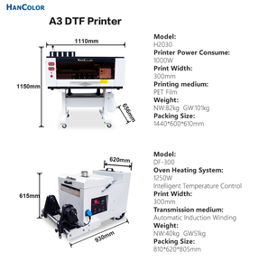 Hancolor dtf Lắc Máy bột cho máy in phun kỹ thuật số dtf bột Shaker A3 máy in - Product Image 3