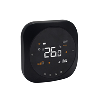 Termostato WIFI Inalámbrico SASWELL con Programación de 7 Días, Control por Voz Mediante Aplicación, Calefacción Inteligente, Termostato para Bomba de Calor