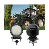 Feux de travail LED ronds Emark de 3 pouces, 40W, faisceau large/spot, pour tracteurs John Deere
