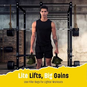 Muestra gratuita: Sacos de arena para entrenamiento, sacos de arena para ejercicios de entrenamiento con peso, sacos de arena para entrenamiento. - Product Image 5