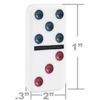 Jeu de dominos double 12 vierges avec logo personnalisé, boîte cadeau pour la vente en gros et la revente