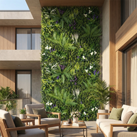 Panneaux de haie murale en herbe artificielle verte 20x20 po pour aménagement paysager, terrasses, projets commerciaux, décoration, OEM, ODM, sur mesure - Vente en gros