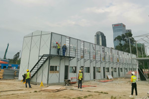 Yongzhu บ้านโรงพยาบาลชั่วคราวแบบขยายได้ติดตั้งเร็ว, บ้านตู้คอนเทนเนอร์แบบแยกส่วน<span class=keywords><strong>10</strong></span>ห้อง