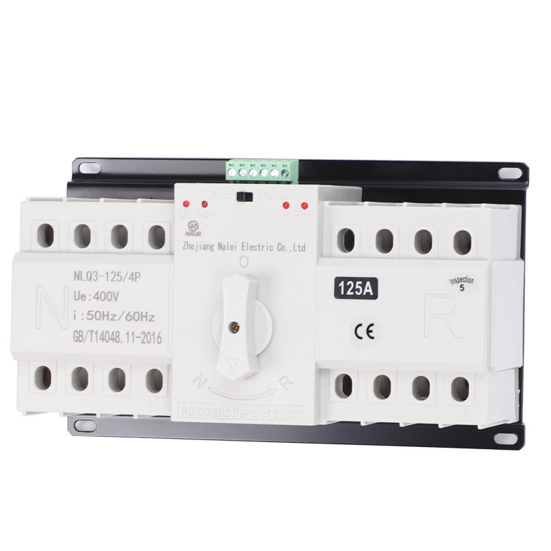 ZZQFJLAD 1PC 2P ATS 100A 230V デュアル電源自動転送セレクター