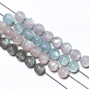 Resin Round <b>Beads</b> 8mm Pink Purple <b>Blue</b> Orange Acrylic Loose <b>Beads</b> For Jewelry Making DIY Crafting Supplies - Product Image 5