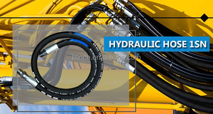 Blince High Bsp Hydraulic <b>Hose</b> Pipe Male Flexible <b>Rubber</b> Drain Pipe for Oil - Product Image 2