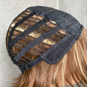 Peluca de Cabello Sintético de Alta Calidad para Mujer DREAM ICE'S, Corte Pixie Corto, Rubio Marrón Mixto 4/27, Liso Sedoso con Flequillo, Resistente al Calor - Product Image 6