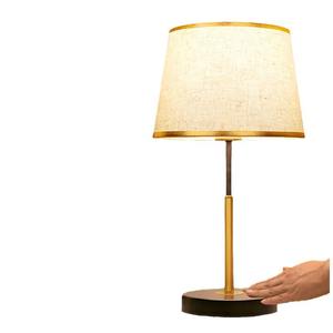 Modern Minimalist Nordic Style Luxury Bedside Lamp with Touch Sensor Cozy Wedding Accent for Master Bedroom - Product Image 1