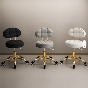 Sillón de Barbería Profesional de Alta Calidad, Taburete para Manicura, Móvil, para Salón de Belleza, Spa, Peluquería, Bar, Hotel, Sala de Estar - Product Image 3