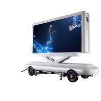 Remolque al aire libre a todo color Pantalla de visualización de publicidad LED P3 P4 P5 Camión Publicidad móvil Pantalla Led P6 Camión Pantalla Led