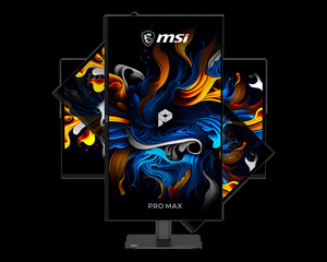 จอเกมมิ่ง MSI PRO MAX 271UPX12G ขนาด 27 นิ้ว QHD QD-OLED 180Hz 1ms HDR สำหรับคอมพิวเตอร์ตั้งโต๊ะ มีสินค้าพร้อมส่ง - Product Image 4