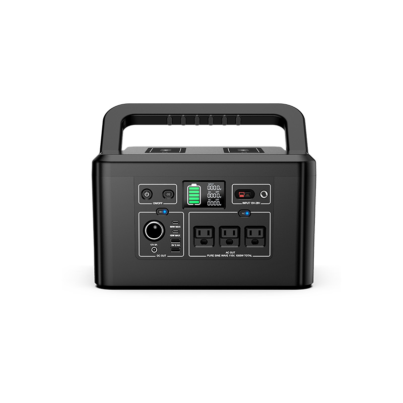 Mobile Portable Charging Station Power Station Lifepo4 Battery 1000W Wholesale Price Pure Sine Wave Easy to Use