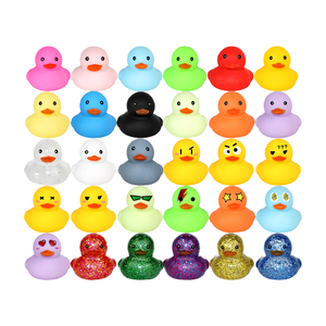 6 Renkli Simli Lastik Ördek Oyuncak - Yüzen Ördek Oyuncak - Banyo Ördeği - Çevre Dostu Oyuncak Ördek - Akış Suyu Çocuk Oyuncağı - Product Image 5