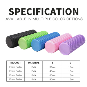 Rodillo de Espuma para Masajes Eva Home Advanced de 30/45/60/90 cm, Rodillo de Espuma Portátil para Yoga, Equipo de Gimnasio - Product Image 1