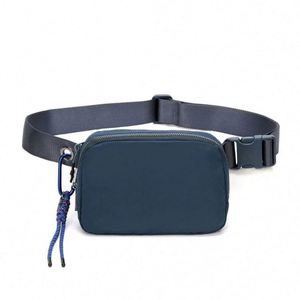 Fashion Metal Zipper Crossbody Sport <b>Gym</b> Women Chest <b>Bag</b> <b>Mini</b> Lu Lu Waist <b>Bag</b> Fanny Pack with Custom Logo - Product Image 6