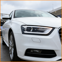 Pour Audi Q3 2012-2015, mise à niveau style facelift 2017, phare LED avec clignotant dynamique, DRL LED, lentille de projecteur Bi-LED
