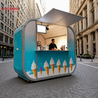 Tente modulaire pour capsules de crème glacée, idéale pour les zones touristiques, les marchés de rue et les ventes événementielles