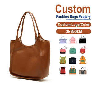 Sac fourre-tout en cuir véritable de qualité supérieure - Cuir de vachette pleine fleur, intérieur spacieux, poignées renforcées, OEM pour marques de luxe - Product Image 2