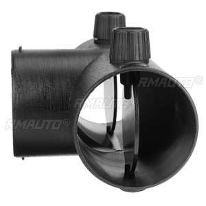 Conduit d'aération de chauffage <span class=keywords><strong>diesel</strong></span> de <span class=keywords><strong>voiture</strong></span> de pièce en T de 60mm/75mm avec connecteur d'<span class=keywords><strong>échappement</strong></span> de volet de soupape de régulation pour Webasto Eberspacher Propex - Product Image 4