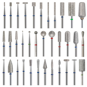 Chất Lượng Cao Nail Nga Bits Quay Burr Nail Tập Tin Công Cụ Bộ Dụng Cụ Lớp Biểu Bì Sạch Tập Tin Điện Kim Cương Mài Móng Tay Khoan Bits - Product Image 1
