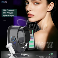Analyseur de peau K57, fabricant d'appareils d'analyse de la peau 3D, analyseur de peau en 19 langues pour clinique d'esthétique médicale