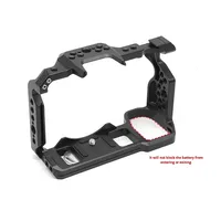 Cage complète en alliage d'aluminium à dégagement rapide et légère pour appareil photo Lumix S5, protection anti-chute pour la photographie