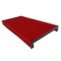 Housse de protection télescopique pour machine CNC, soufflet d'orgue, couvercle rétractable, résistant à l'eau, à la poussière et à la chaleur, en nylon accordéon