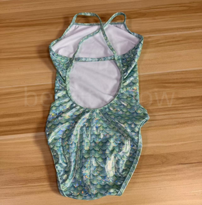 ชุดว่ายน้ำนักแข่งสำหรับผู้หญิงชุดว่ายน้ำแบบวันพีชแห้งเร็วระบายอากาศได้ดีสำหรับฤดูร้อน - Product Image 4