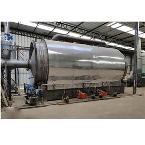 Beston Group Plastic Waste Recycling to Oil Machine 5 ton 6 ton Plastic Pyrolysis Plant