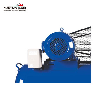 Réservoir du fournisseur 10hp 500L d'usine avec le compresseur d'air de piston de compression de courroie de roue Italie - Product Image 3