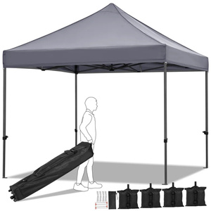 Tente d'exposition commerciale, Tente instantanée Ez Up, Tente pop-up 12 pieds x 8 pieds avec parois latérales - Product Image 3