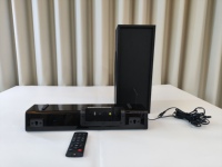 Barre de son amplifiée MyBestSound 60W 2.1CH avec caisson de basses passif et télécommande pour système de cinéma maison