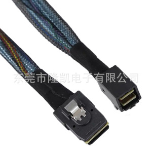 SFF 8643 To SFF 8087 Mini Sas Hd Cable 30awg Copper Shielded Server <b>Hard</b> <b>Drive</b> Data Cable - Product Image 2