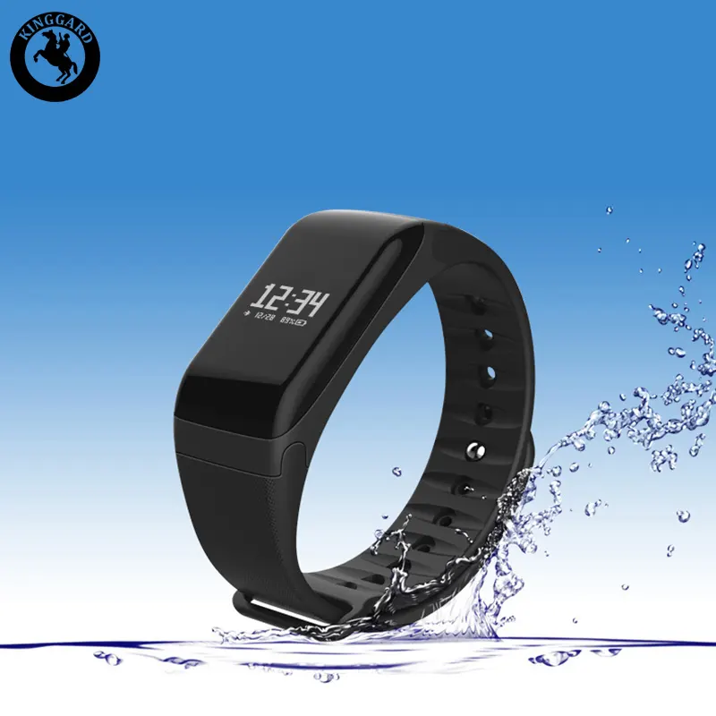 Bloeddruk Nieuwe Fitness Wearable Smart Horloge Stappenteller Sport Record Fitness Tracker F1 Smart Armband Horloge