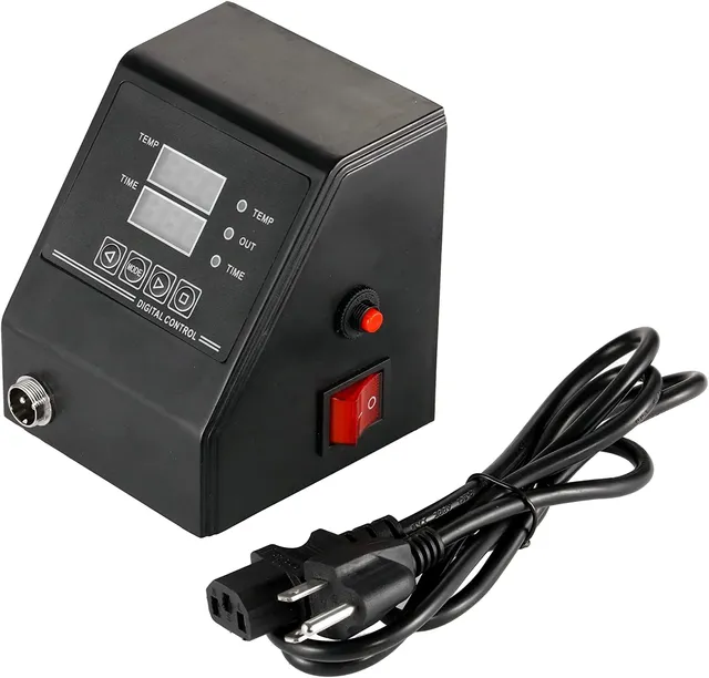Digital Time and Temperature Controller for Heat Press Machines - Precise Control for Heat Press Accessories