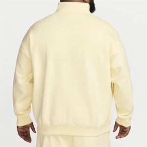 Ropa deportiva informal de alta calidad, 2 piezas, chándal con cremallera de un cuarto, conjuntos de chándal de talla grande para hombres - Product Image 3