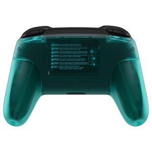 Coque de remplacement transparente vert émeraude pour manette de jeu, coque de protection personnalisée pour manette NS Pro - Product Image 4
