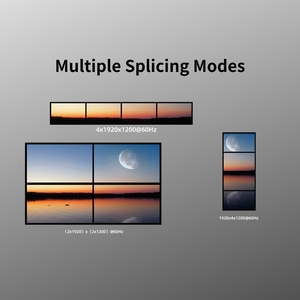 3x3 4K TV Video Wall <strong>Controller</strong> Multi-Display <strong>Controllers</strong> 1080P 60HZ MH-TX/RX - Product Image 4
