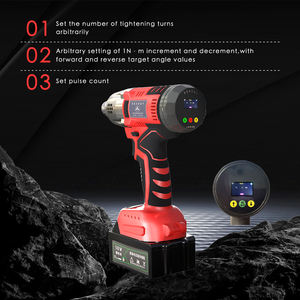 Sistema de presión de aceite alimentado por baterí<span class=keywords><strong>a</strong></span> de llave dinamométrica neumática de pulso de grado industrial y DIY - Product Image 2