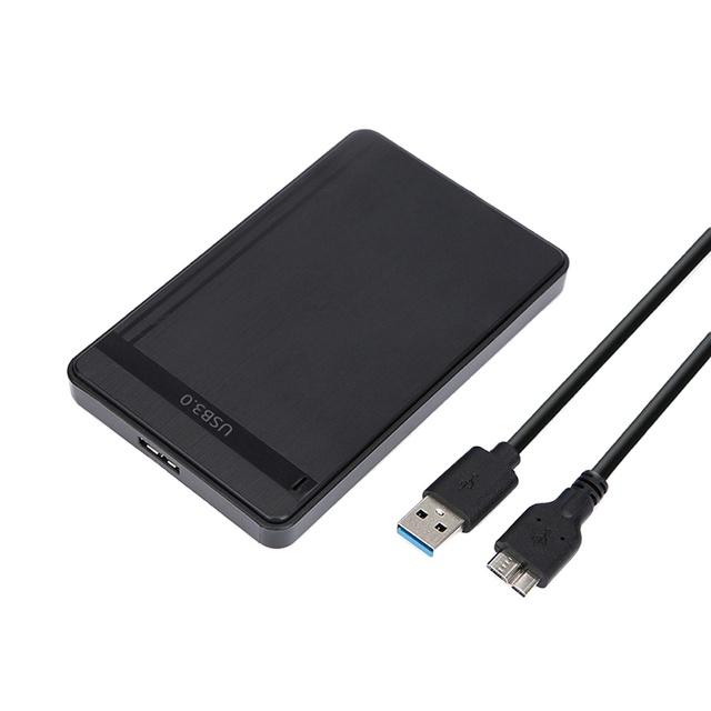 2.5 Inch Hard Drive Case HDD Case SATA to USB3.0 HDD Enclosure Support 6Gbps Mobile External HDD Case for PC Laptop