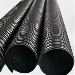 Ống HDPE sóng nặng bền công nghiệp sử dụng cho hệ thống thoát nước tưới tiêu nông nghiệp cống đường cống thoát nước - Product Image 1