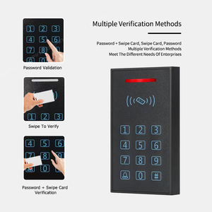 Rfid Đầu đọc thẻ truy cập Kit với chuông cửa & duy nhất Bolt khóa cung cấp điện & Exit tần số Switch-125kHz - Product Image 2