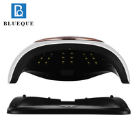 Lampe à ongles LED UV blanche-Séchoir à gel avec 60 perles PCS. Durcissement à deux mains pour salon/maison, vernis à gel rapide.