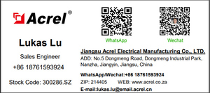 Acrel-Medidor de energía <span class=keywords><strong>Sungrow</strong></span> Inverter de fase de - Product Image 6